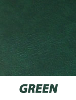 Bindery green artificial leather cover colour