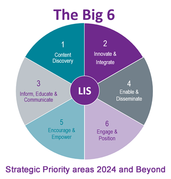 6 Strategic priority areas of the LIS strategic plan 2024 and beyond