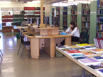 Natural Sciences Library third floor