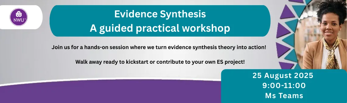 Evidence Based Synthesis Workshop
